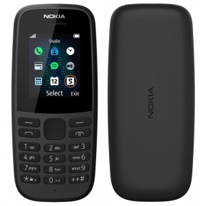 Téléphone Mobile Nokia 105 DS 2G noir