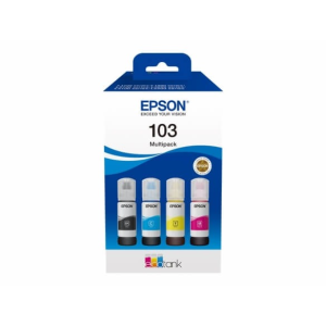 PACK BOUTEILLE D'ENCRE EPSON ECOTANK 103 ( N / J / C / M )