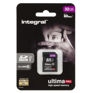 CARTE MEMOIRE SDHC INTEGRAL ULTIMA PRO (32 GB/CLASS 10)
