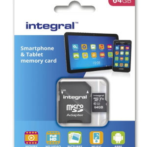INTEGRAL CARTE MSD64 GB + AD PRO