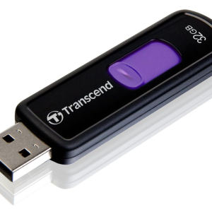 CLE USB TRANSCEND 32 GO JETFLASH 500 USB 2.0 NOIR/VIOLET
