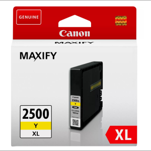 ENCRE CANON PGI-2500XL JAUNE 1.2K PAGES